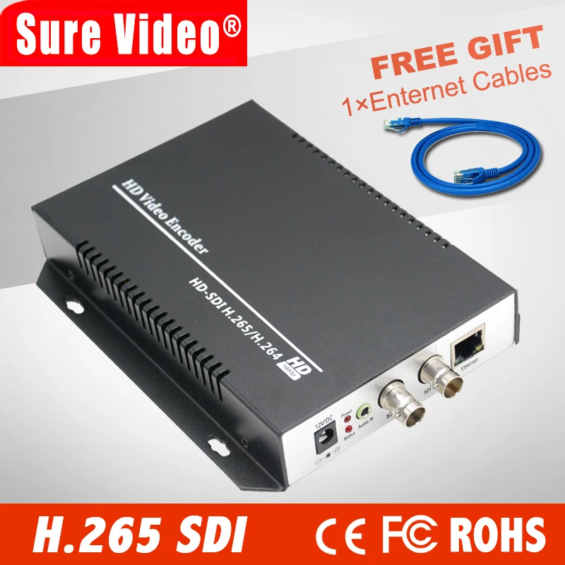 

HD H.265 SDI ip sdi encoder for IP stream to VLC Media Server Xtream Codes