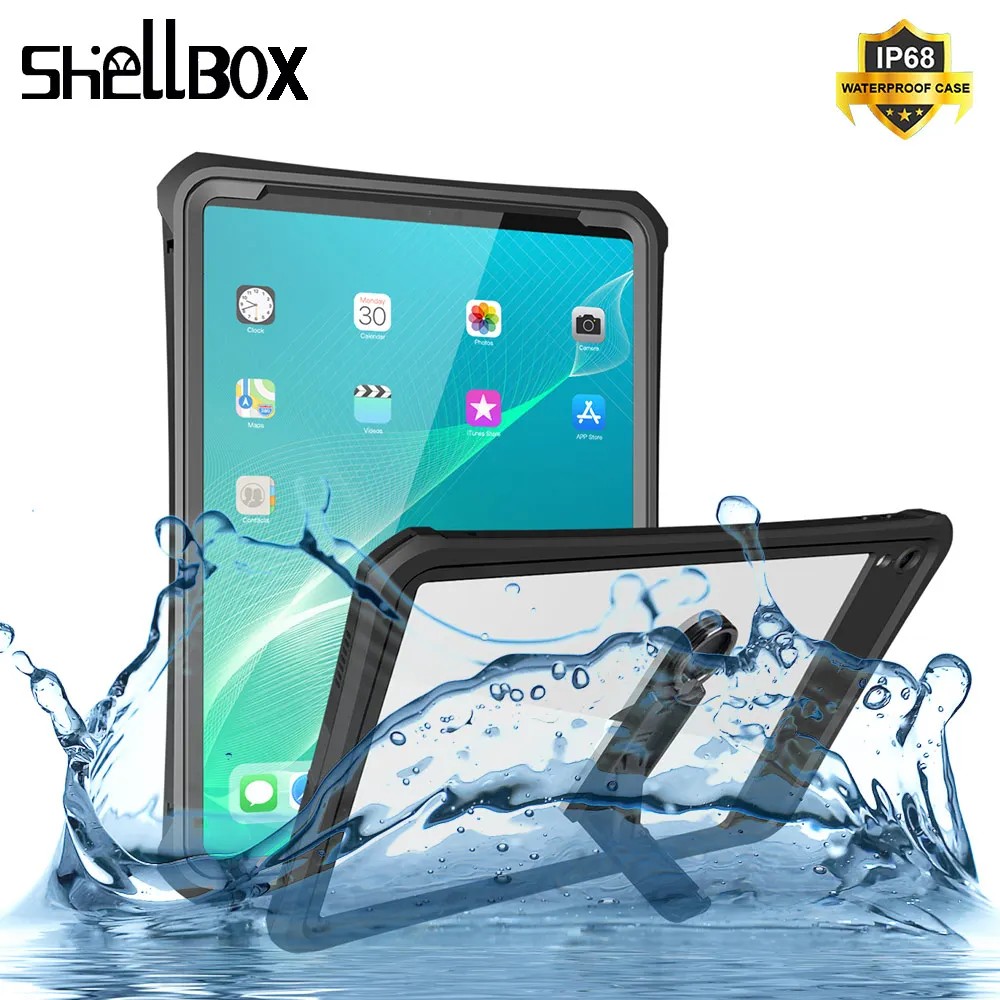 Оригинальный водонепроницаемый чехол для iPad Pro 11 2018 с держателем задняя