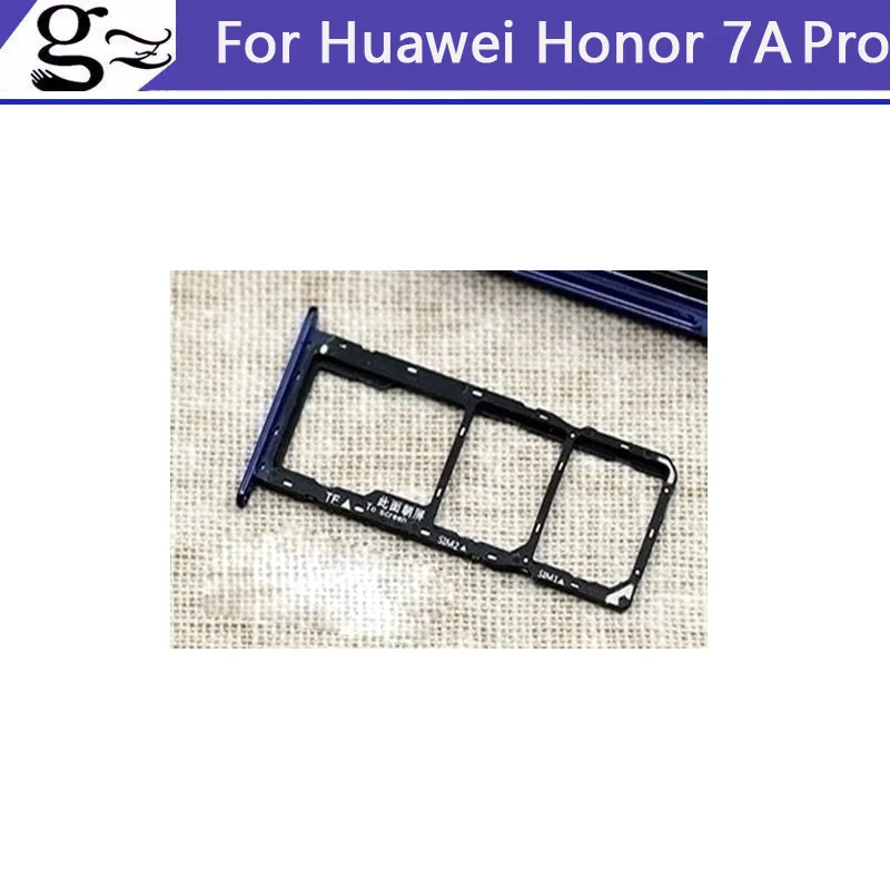 Новый для huawei Honor 7A Pro лоток сим карты Micro SD Держатель карт Слот адаптер Запчасти sim