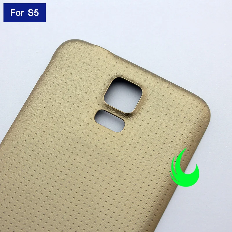 Оригинальная задняя Батарея Крышка для samsung Galaxy S5 i9600 G900 G900F G900H задняя дверь Корпус чехол для samsung S5 Батарея крышка
