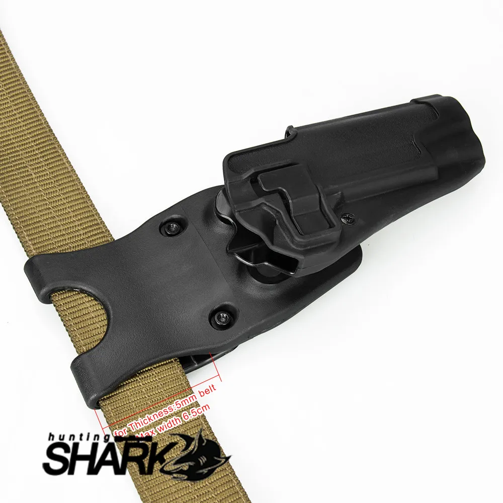 Тактическая черная цветная кобура TONMO военная страйкбола пояс для охоты на