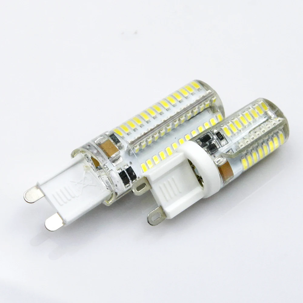 LED G9 220 в 240 В SMD 3014 кукурузная лампа 3 Вт 5 Супер яркая 360 градусов Замена 30