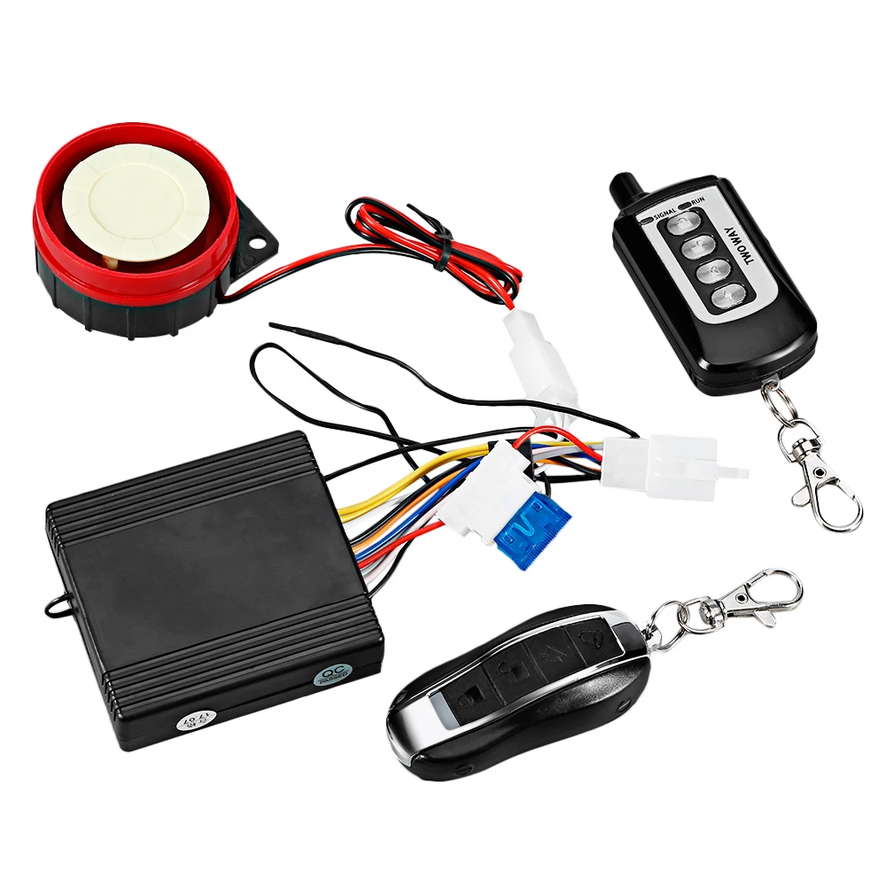 Универсальный двусторонний мотоцикла Anti theft охранной сигнализации Системы с