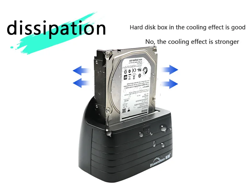 1 отсек 3," hdd док-станция sata usb 3,0 hdd box 3,5 для ssd hdd до 6 ТБ hdd корпус 3,0 внешняя док-станция пластик