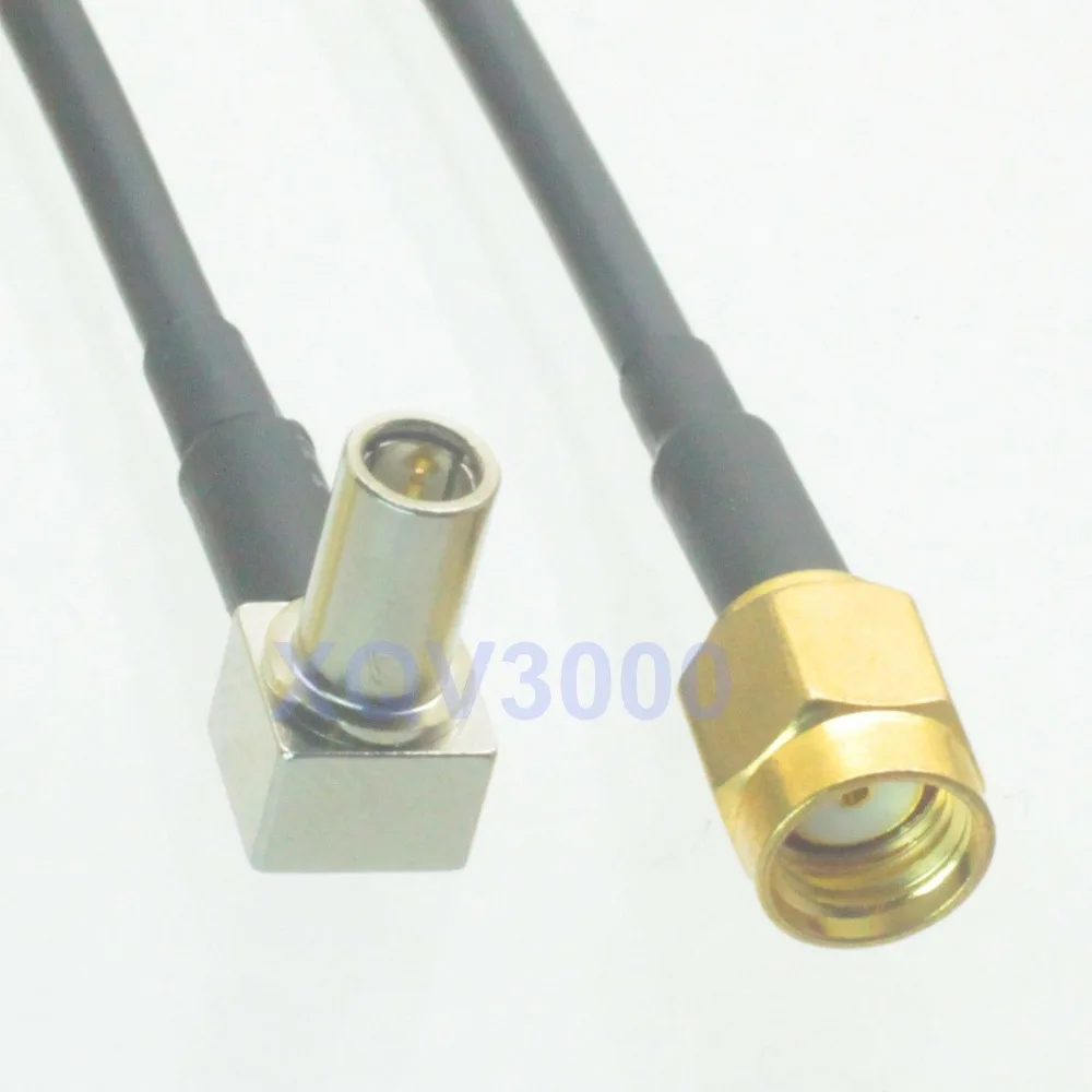RG174 6 дюймовый радиочастотный коннектор RP * SMA штырь MS147 прямоугольный кабель для USB