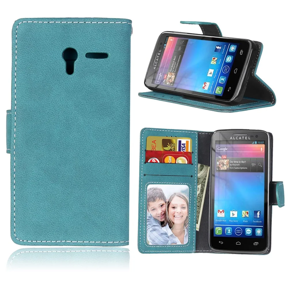 Чехол в стиле ретро для Alcatel One Touch Pixi 3 4 5 дюймов 5017 5017D 5017X 5019D чехол s из