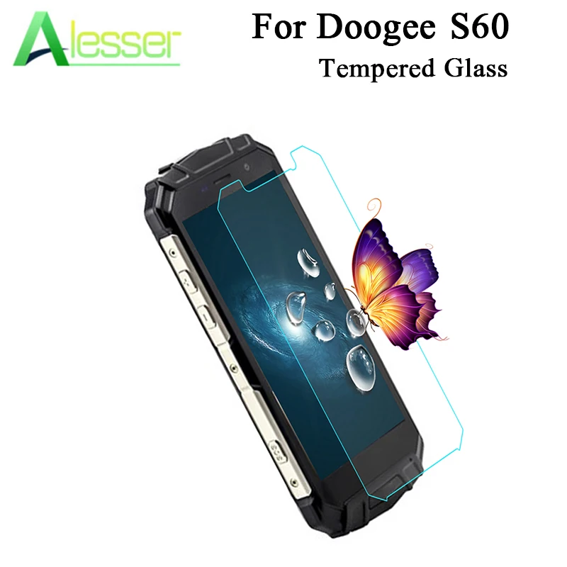 Alesser Для Doogee S60 закаленное защитная стеклянная пленка для экрана Защитная замены
