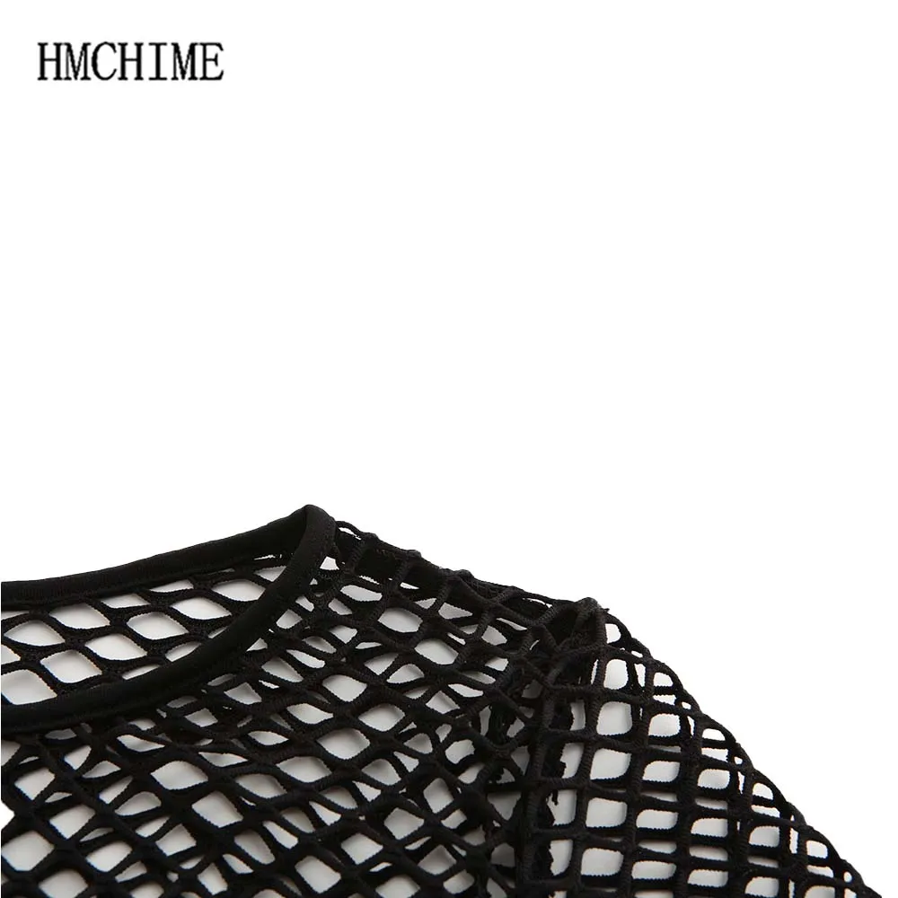 Пикантные Клубные сетки Для женщин комплекты 2 шт. сетей пряжи женские костюмы