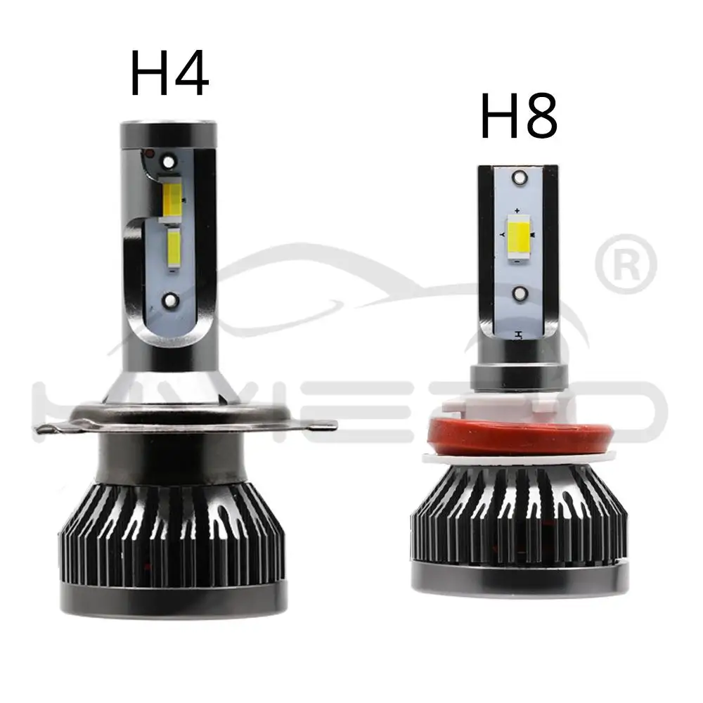 2X K1 Led 9012 H16 H8 60 Вт 7200Lm автомобильная светодиодная передняя лампа авто мобильный налобный противотуманный светильник 6000K автоматический светильник ing HID светильник Blubs