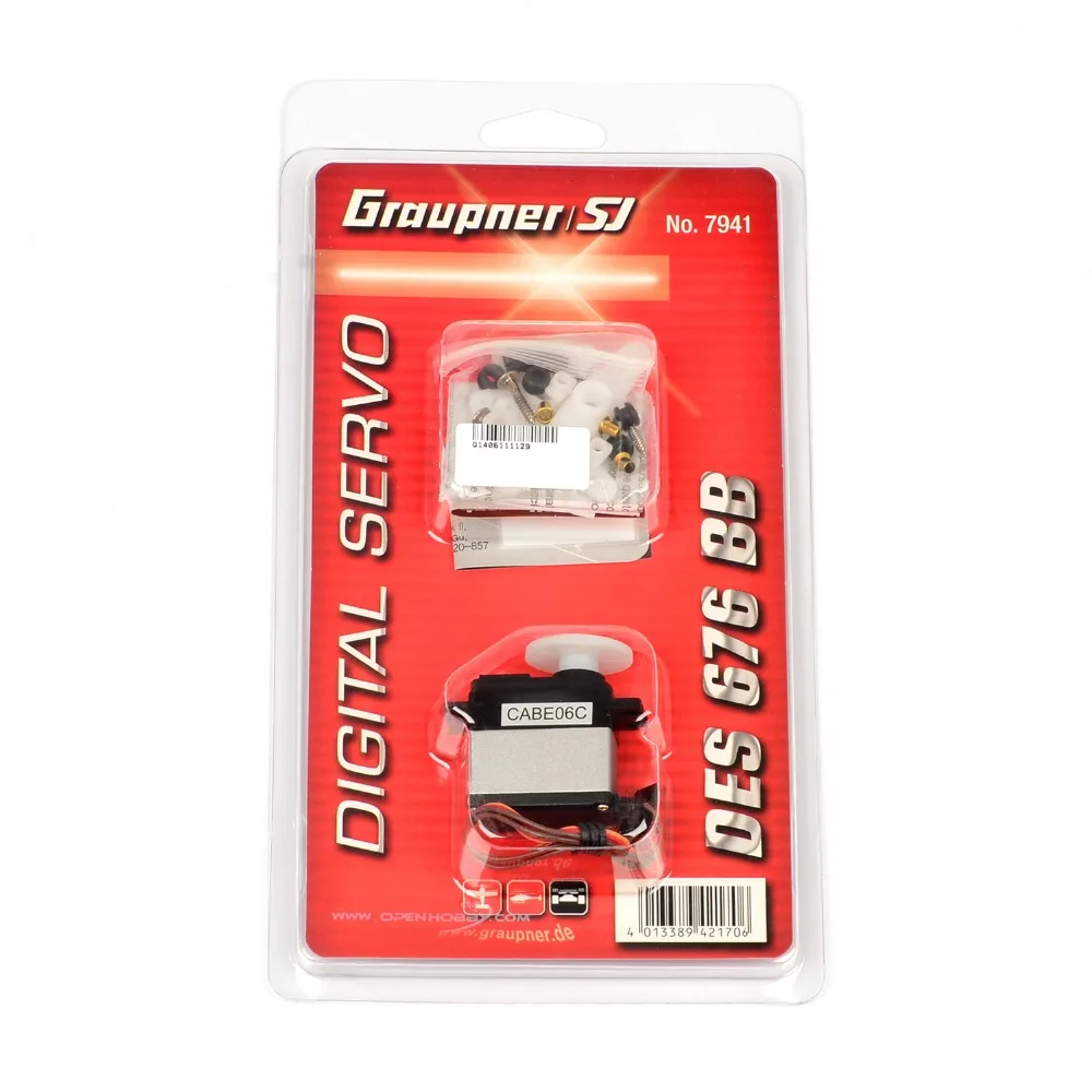 Graupner DES 676 BB speed Coreless 16 мм цифровой сервопривод для RC лодки автомобиля самолета