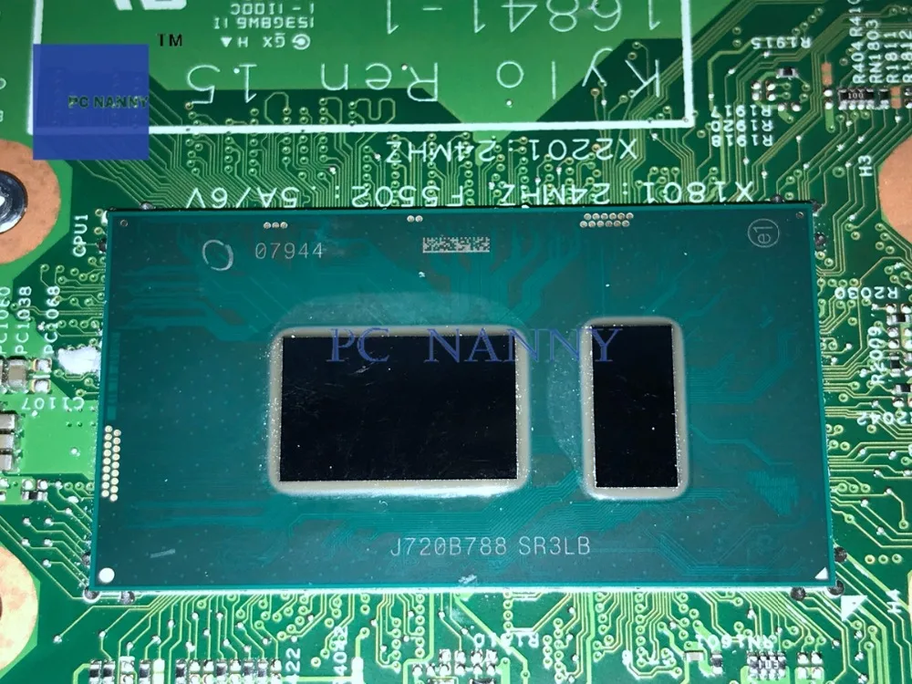 Материнская плата PCNANNY 00PJ2C 0PJ2C для Dell INSPIRON 7570 16841 1 H7TJX I5 8250U DDR4 материнская