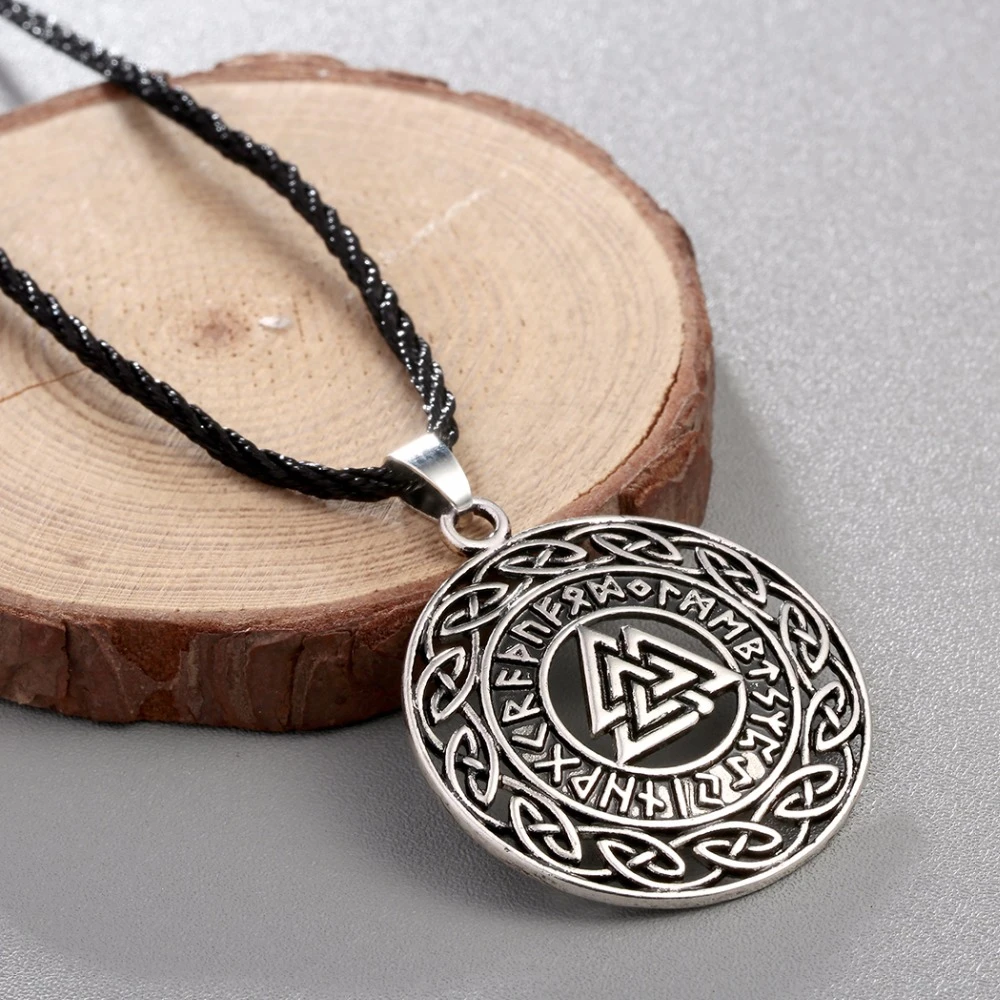 CHENGXUN кельтские Бесконечные Узлы руны рунические Norse Valknut Викинги Wikinger Шарм Подвеска ювелирные изделия