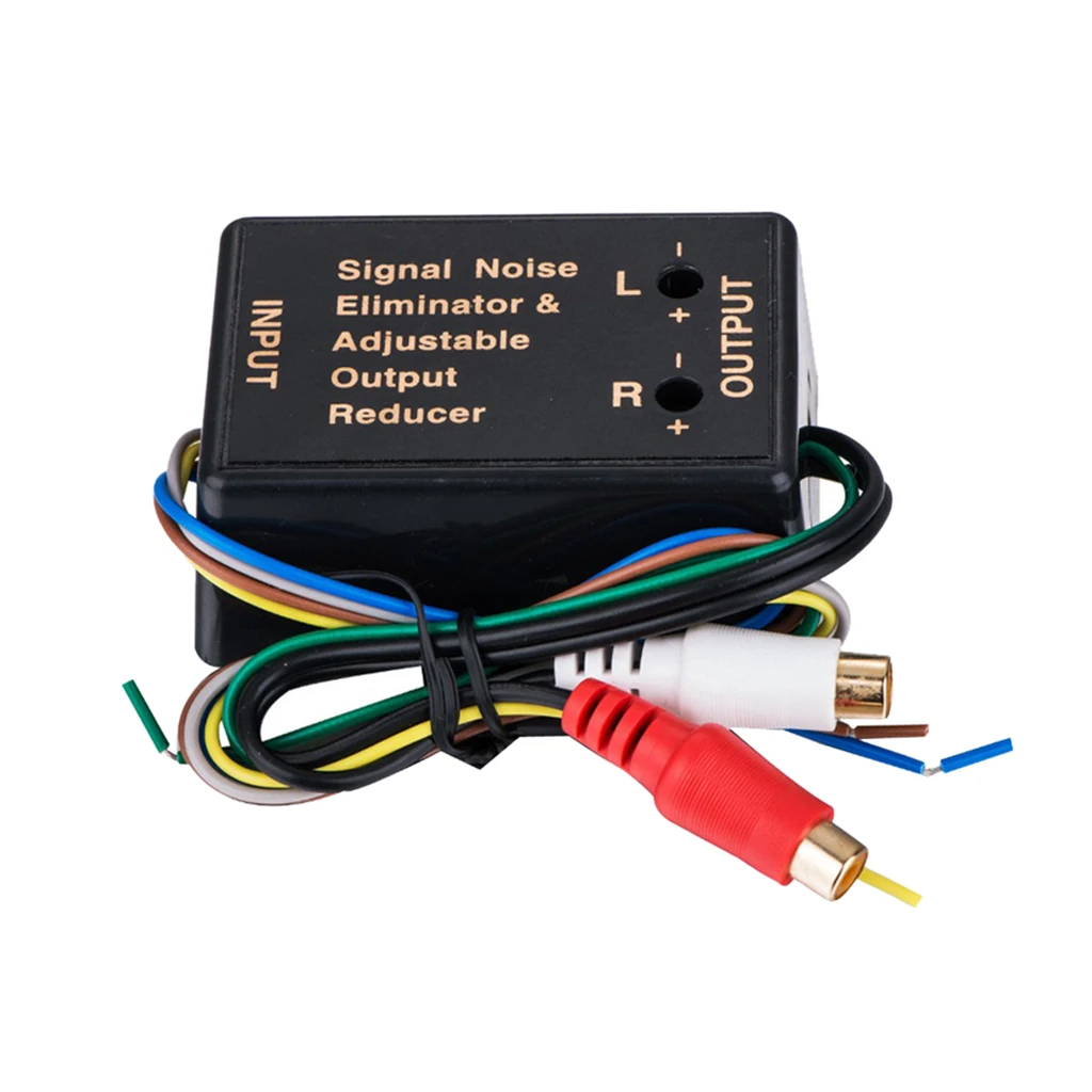 Универсальный автомобильный аудиоадаптер преобразователь высокого/низкого