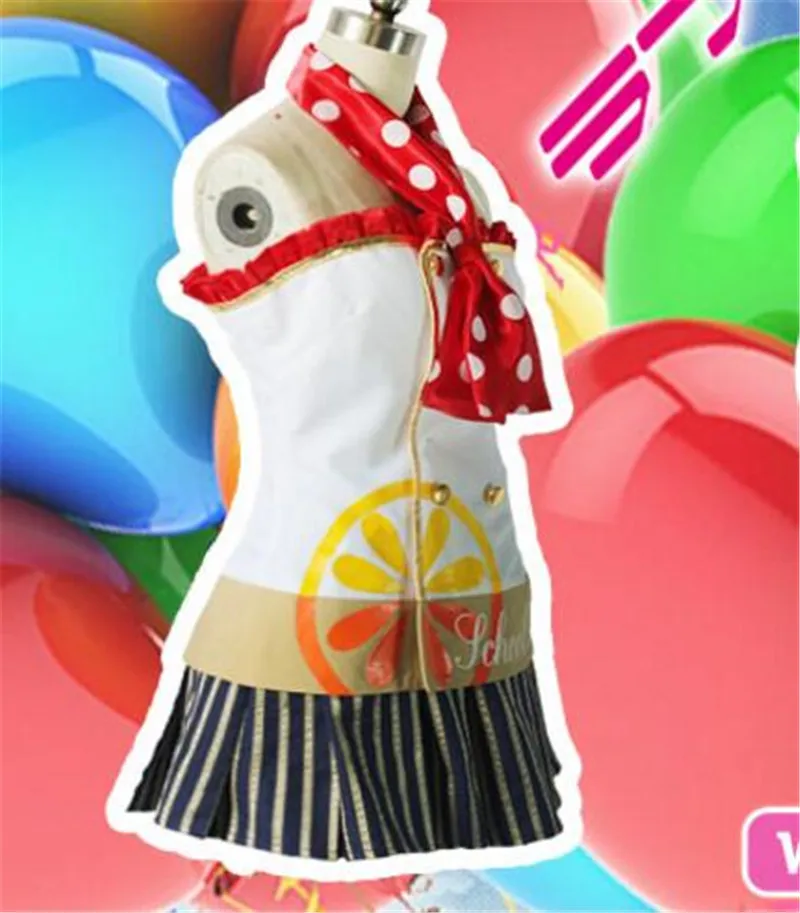 

LoveLive Nishikino Maki SR Dress Summer Working Clothes Cosplay Dress Custom D