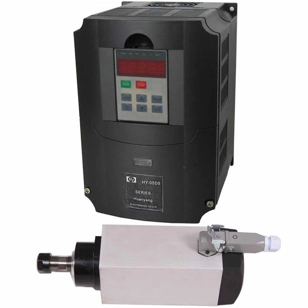 Инвертор привода VFD шлифовальный мотор шпинделя гравировки 3 кВт с воздушным