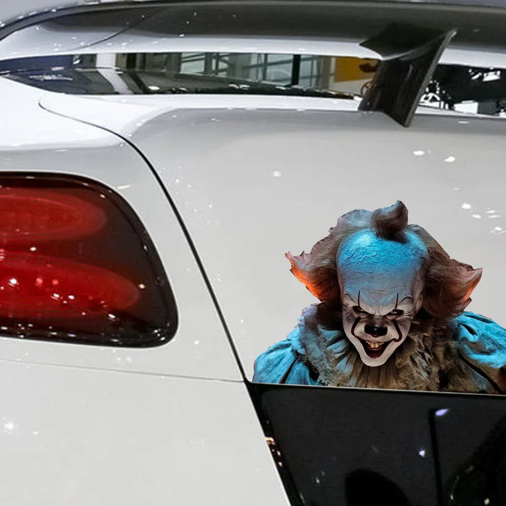 Виниловая наклейка Voyeur Little Clever It Clown украшение персональные аксессуары забавные