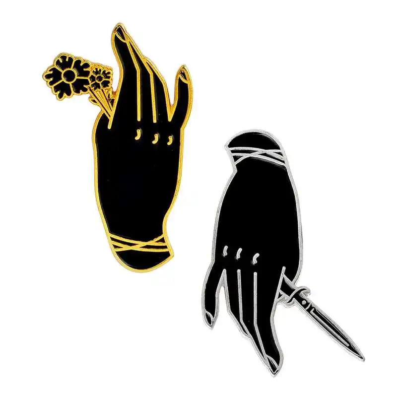 Новая мода Дешевые оптовая Брошь Личность аксессуары мультфильм сплав ручной