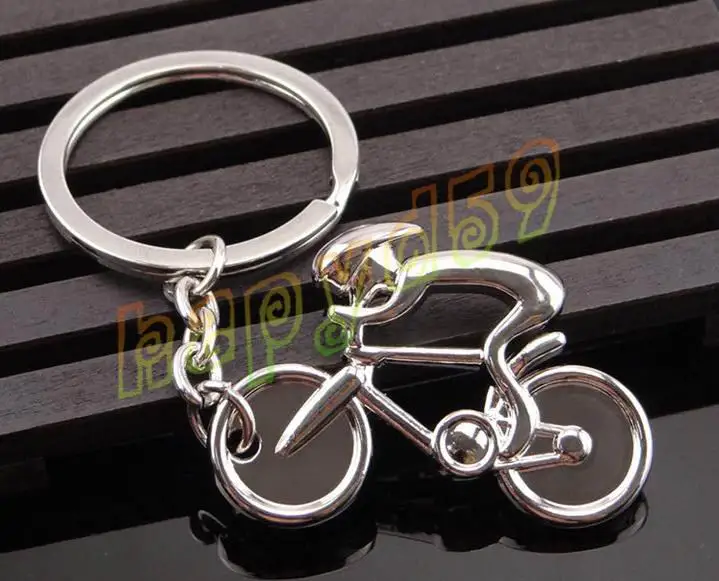 1pcs bicycle 1 1 шт. креативный металлический спортивный мужской дорожный велосипедный брелок сувениры брелок для ключей для велосипедного велосипеда любовника байкера AD вечерние подарочные брелки - Цвет: 1pcs bicycle 1