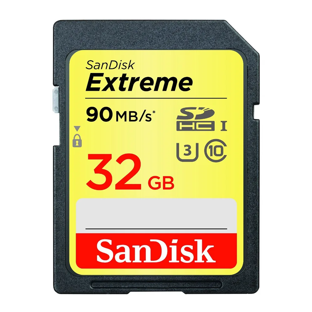 Новый 2015 Горячая Продажа 100% Первоначально Неподдельный SanDisk Extreme SDHC UHS I SD Камера