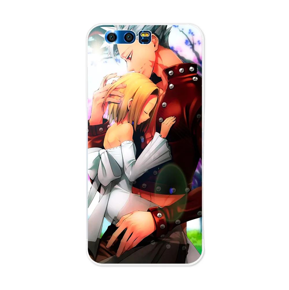 4 Мягкий силиконовый чехол IYICAO аниме Nanatsu no Taizai для huawei Y9 Y7 Y6 Prime Honor 8C 8X8 9 10 Lite 7X 7C 6A 7A Pro - Цвет: 4