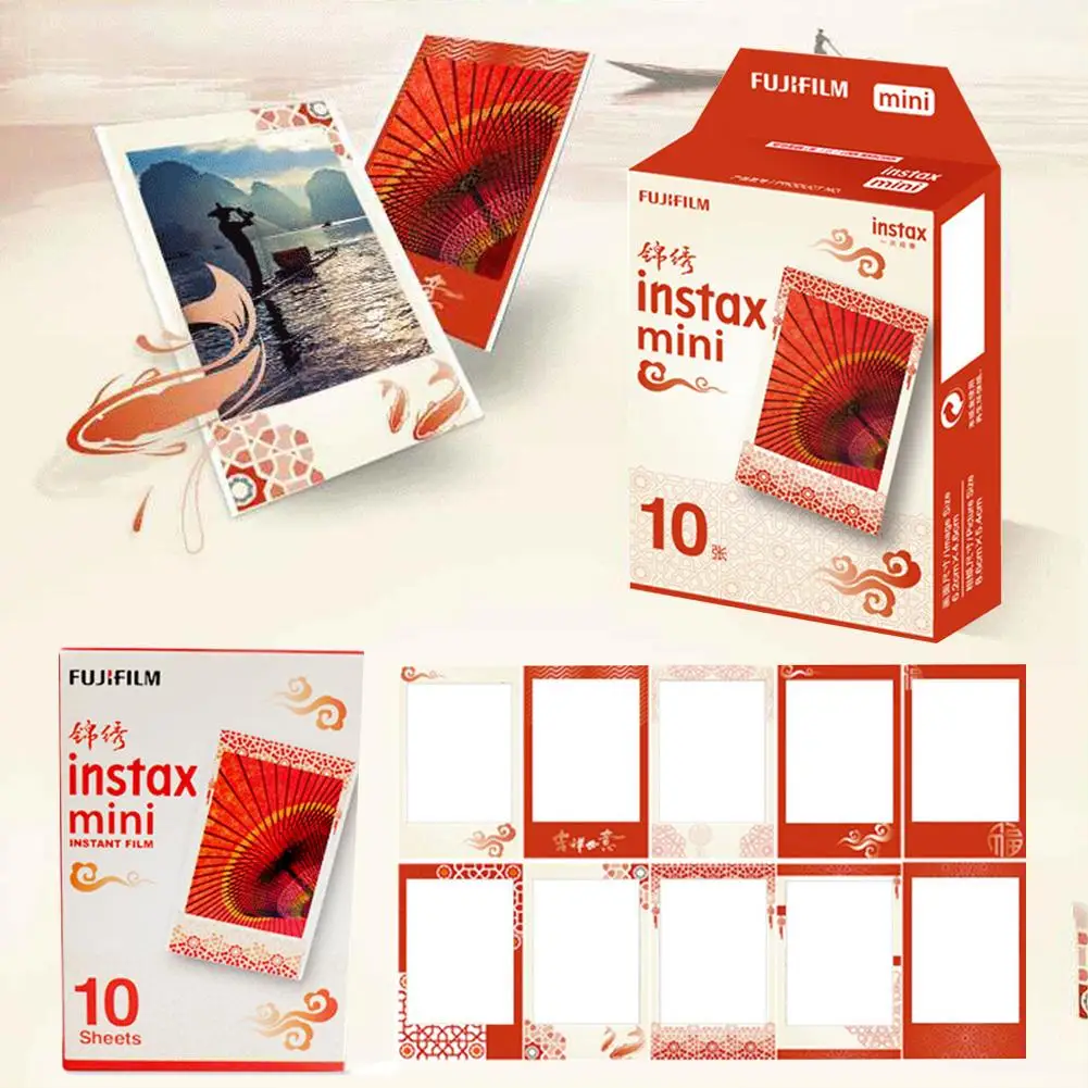 Мини-камера Fujifilm Instax Mini7c Mini9 пленка 3 дюйма фотобумага просто нажмите кнопку