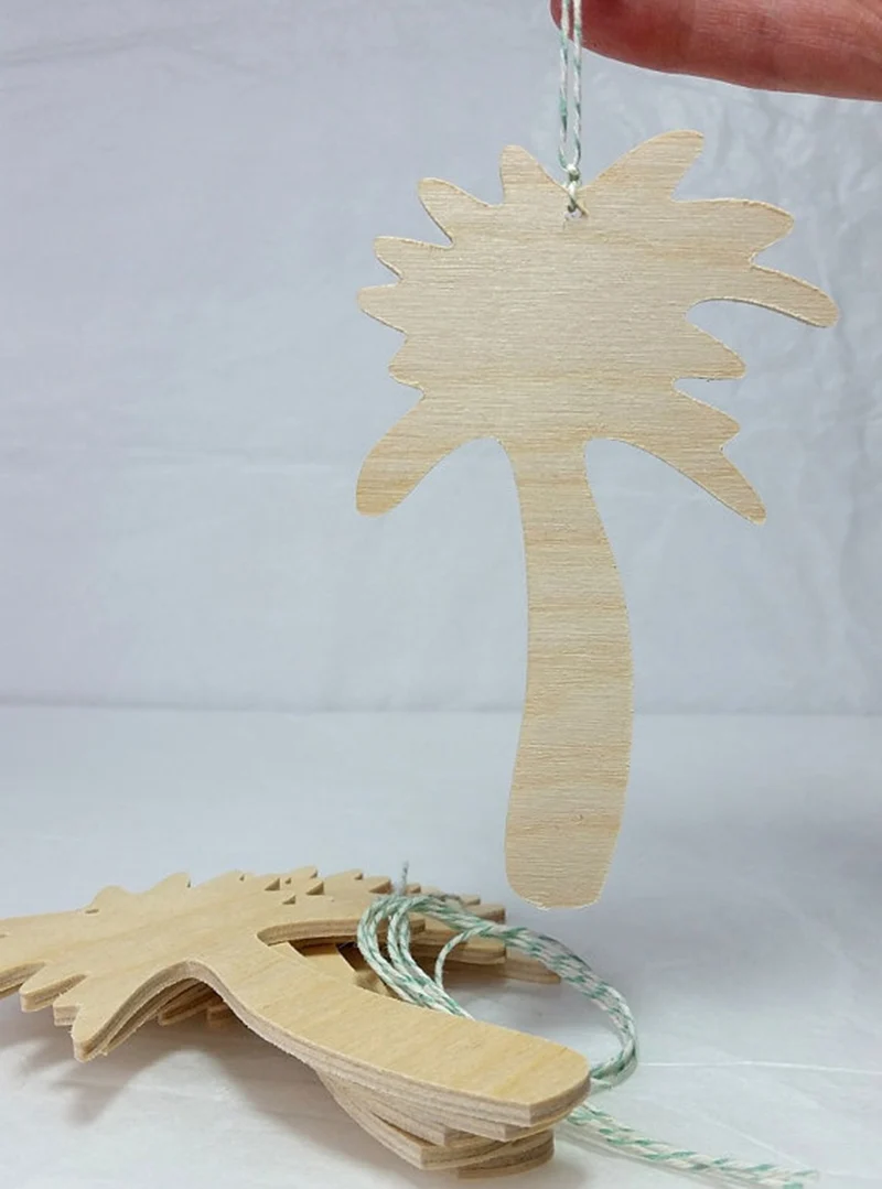 Деревянный пальмовое дерево орнамент сделай сам вечерние незавершенной