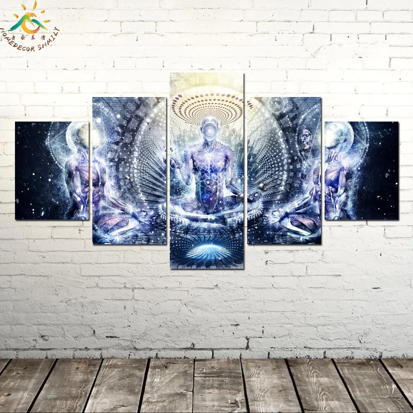 

Spiritual Abstract Artwork Geometry Picture And Poster Canvas Painting Modern Wall Art Print Pop Art Wall Pictures Living Room