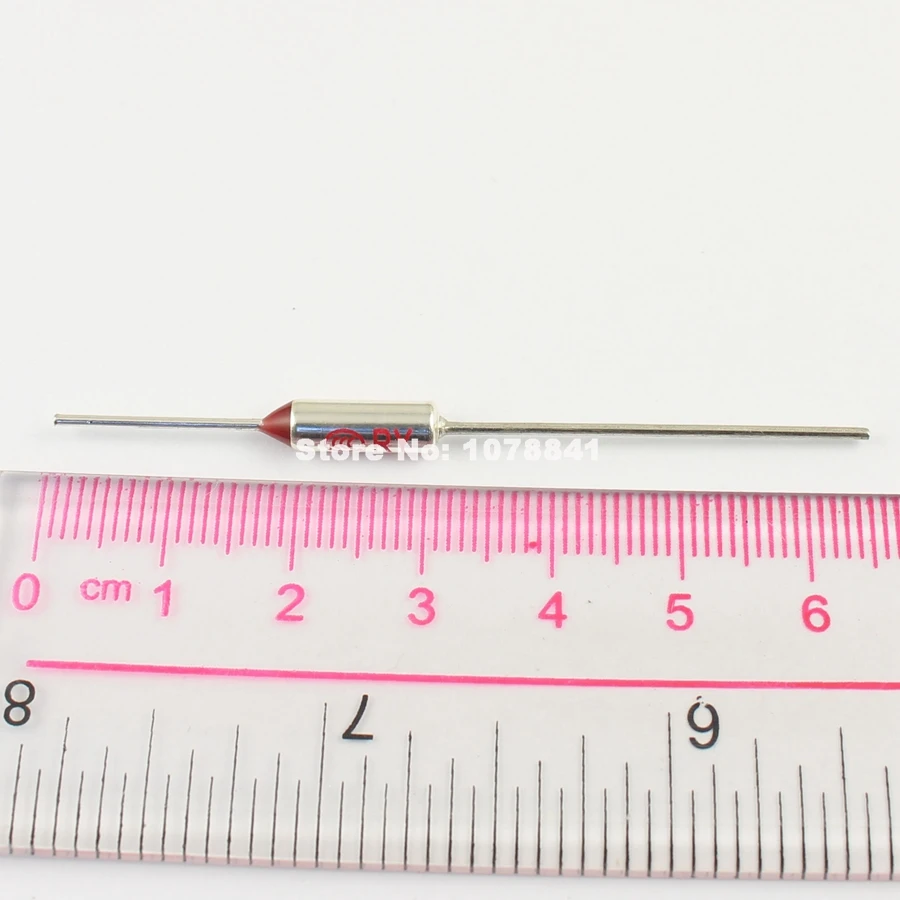 100 шт. Термопредохранитель RY Microtemp Axial TF Cut 185 градусов 10A 250V|microtemp thermal fuse|thermal fuse10a 250v