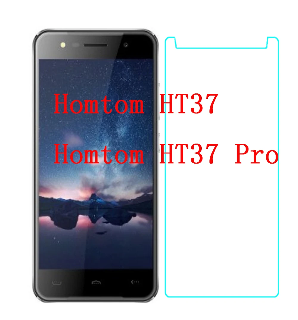 

Защитное стекло для Homtom HT37 Pro, закаленное, 9H