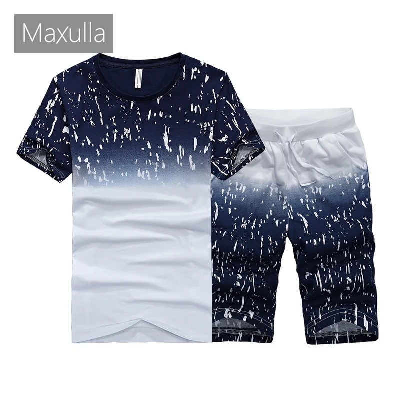 Костюм спортивный Maxulla мужской повседневный свитшот худи комплект одежды из 2