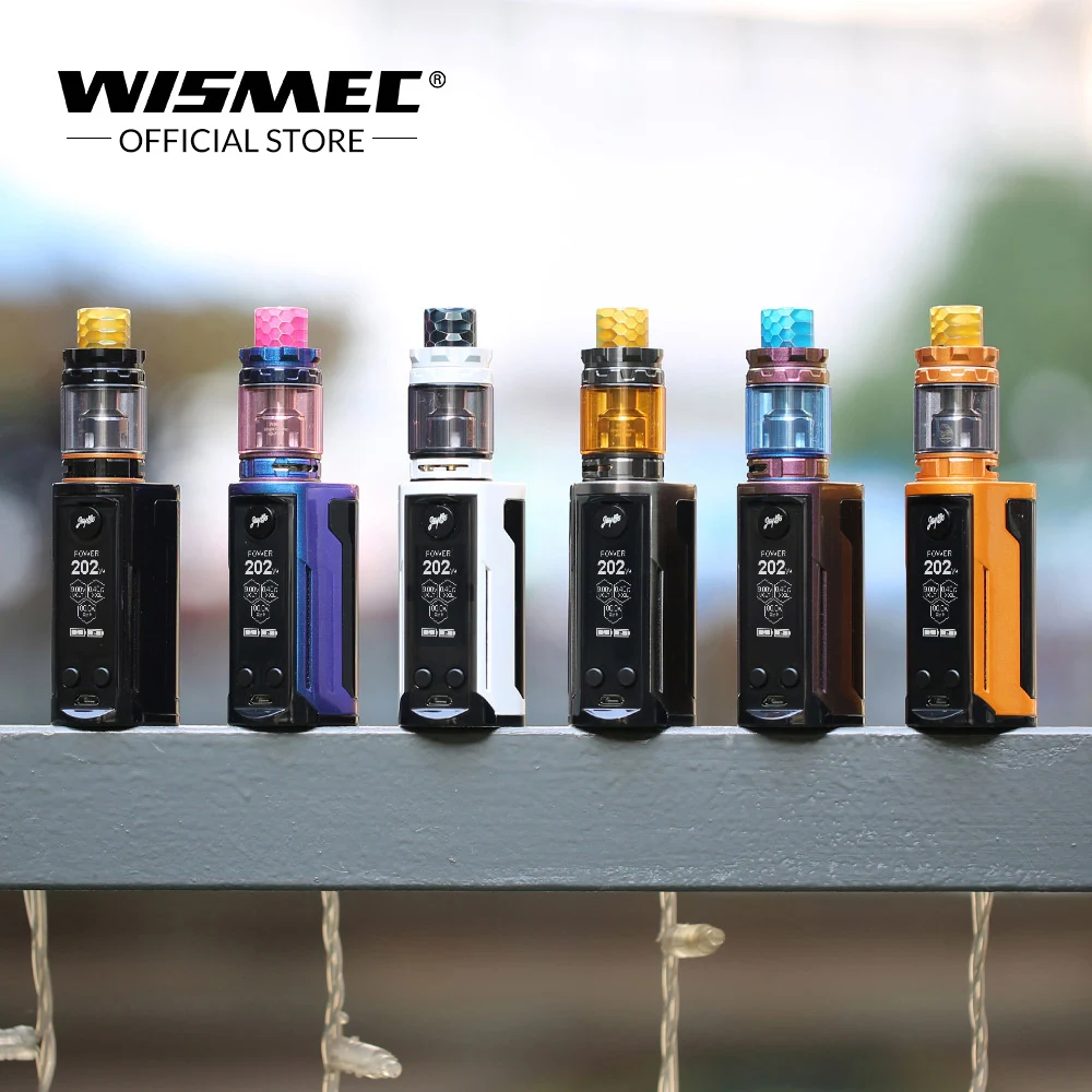 [Официальный магазин] Оригинальный двойной комплект Wismec Reuleaux RX GEN3 с баком GNOME King 5 8