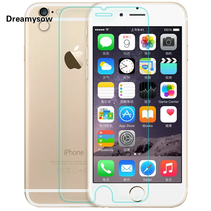 9H закаленное стекло для iphone X XR XS Max 8 7 Plus ультра тонкая Премиум стеклянная пленка