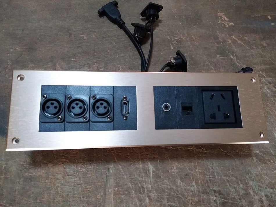 HD HDMI розетка \ XLR RJ45 3 5 аудио розетка/алюминиевый сплав/Мультимедиа Домашний