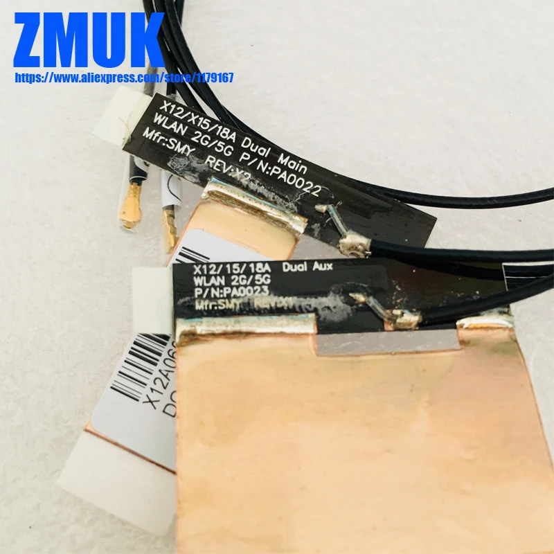 

Новые антенны NGFF M.2 WLAN 2G 5G, P/N DQ601006000 PA0022 PA0023