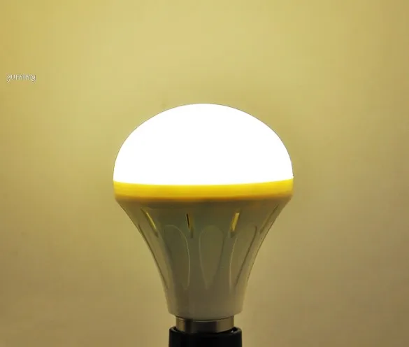 E27 27 SMD3014 из светодиодов теплый белый энергоэффективная лампа 220 В / 7 Вт в22 | Лампы и