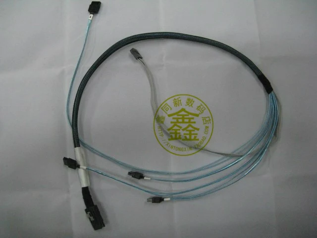 Мини-Кабель SAS 36Pin-7Pin, светильник SATA с 10pin на 4 SATA + 10pin GPIO, 4 SATA на Mini SATA 580751-001 591475-B21, бесплатная доставка