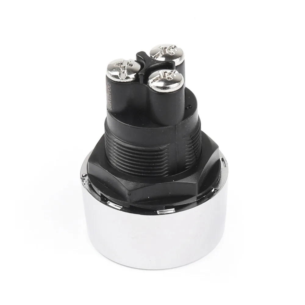Areyourshop переключатель SCI 12V автомобильный светодиодный двигатель Старт кнопочный переключатель 22 мм Универсальный красный 1/4 шт.; ; детское нижнее белье переключатели