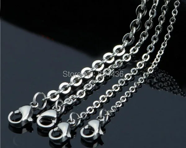 Бесплатная доставка 1 2 мм самая тонкая цепочка с крестом цепочки из нержавеющей