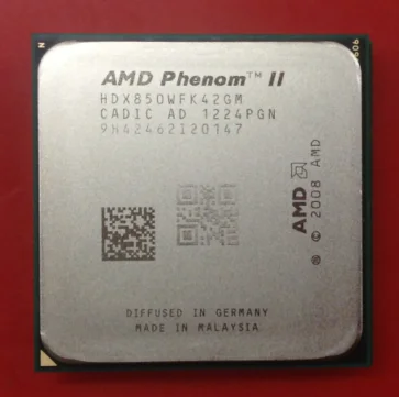 Процессор AMD Phenom II X4 850x4 850 четырехъядерный процессор (3 3 ГГц/4 м/95 Вт) сокет AM3 AM2 + 938
