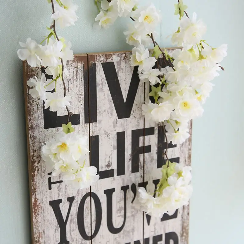 High quality 53 Inches Artificial Cherry blossoms Flowers Silk flowers for wedding home decoration | Дом и сад