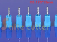 10pcs 3 17512mm pcb cnc router bits printed circuit board drill rings corn teeth milling cutter