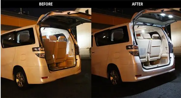 Для Alphard vellfire 20 Series специальный светодиодный задний фонарь заднего