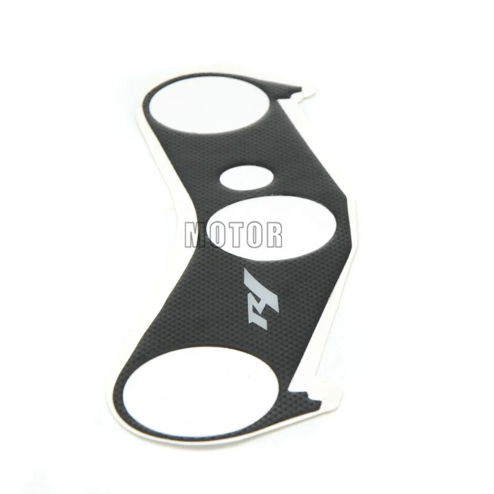 For Yamaha YZF-R1 YZF R1 YZFR1 2002 2003 Motorcycle Oil Tank Protection Plate Fork Badge Steering Bracket Cover Decal Sticker