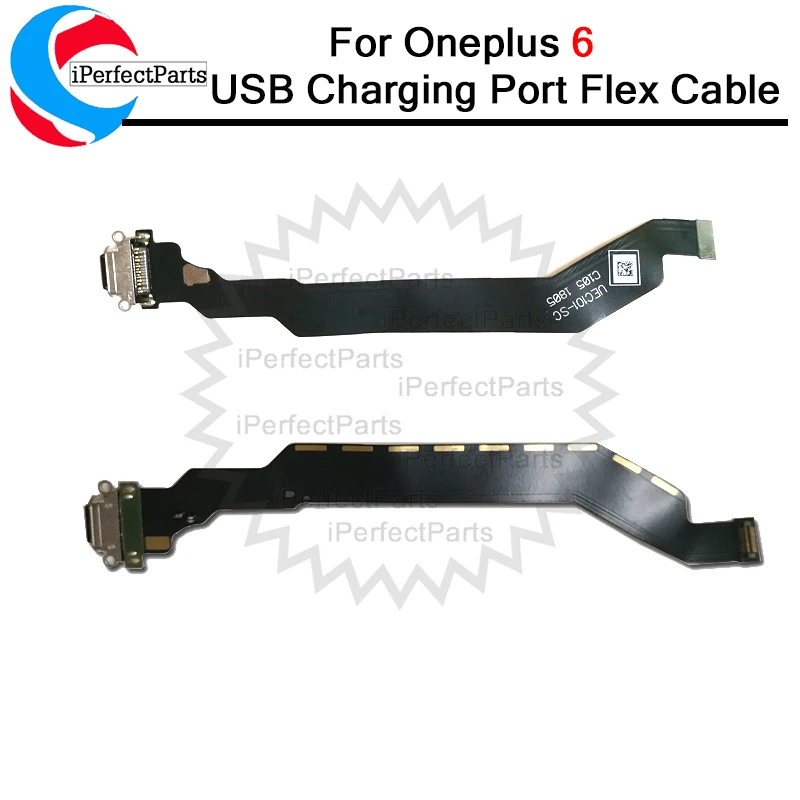 Для OnePlus 6 USB зарядный порт док разъем гибкий кабель Замена в сборе Ремонт Запасные
