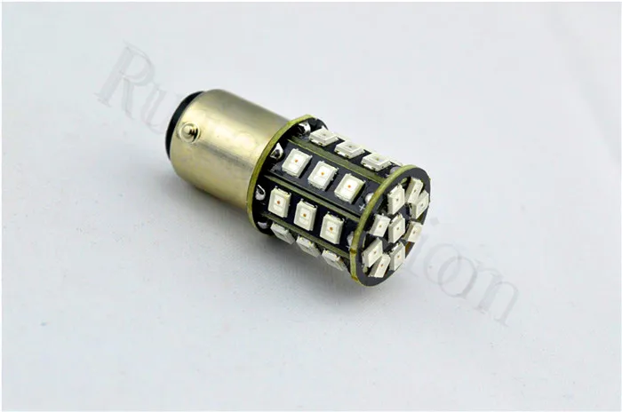 2 шт. 1157 BAY15D P21/5 Вт BAZ15D P21/4 W BAW15D PR21/5 Вт 33SMD 2835 авто светодиодный красный 12V 24V нет Полар-флиса автомобильный светильник тормоза DRL лампа заднего фонаря