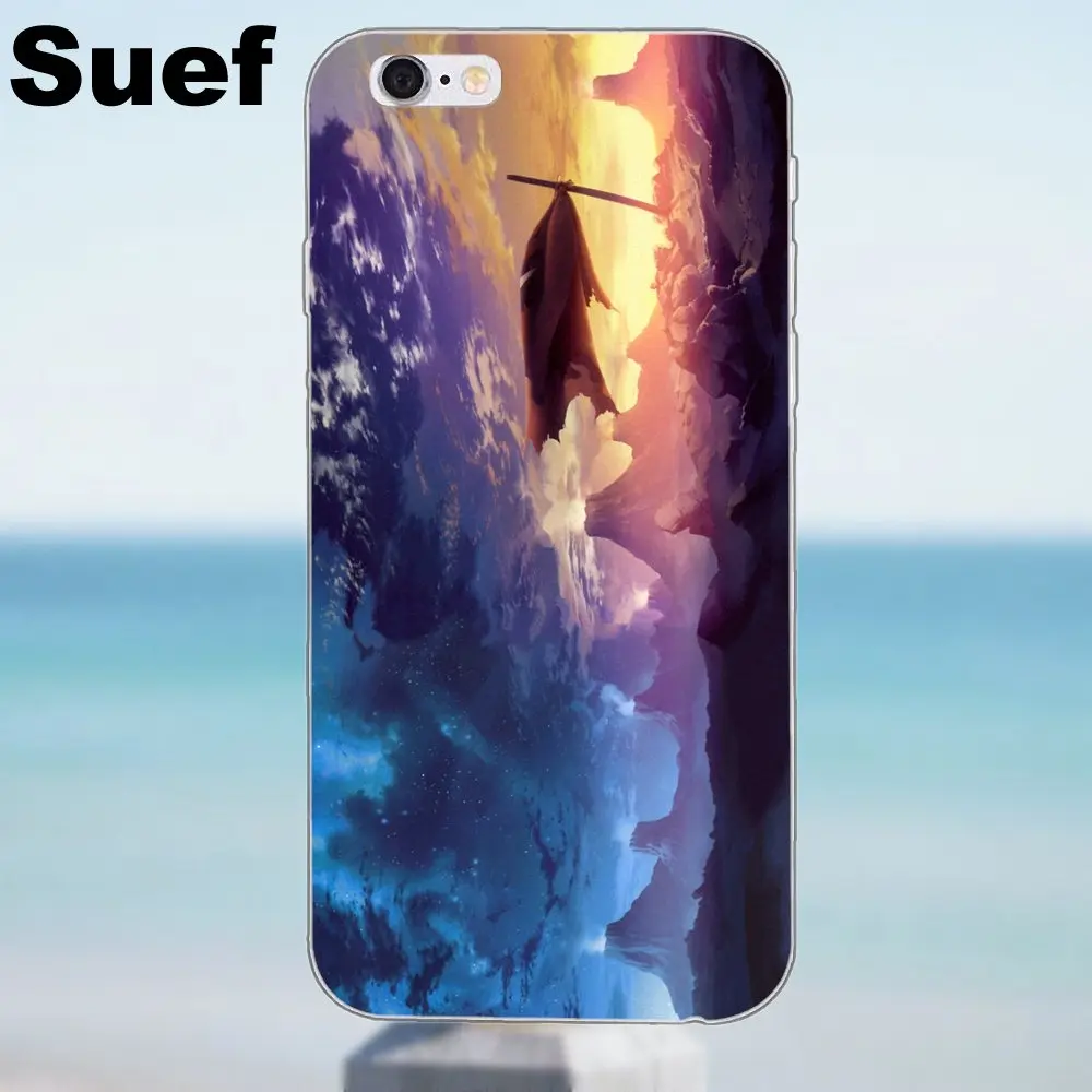 Для iPhone X 4 4S 5 5S 5C SE 6 6S 7 8 Plus Samsung Galaxy A3 A5 J1 J3 J5 J7 2016 2017 мягкие чехлы из ТПУ Tengen Toppa Gurren