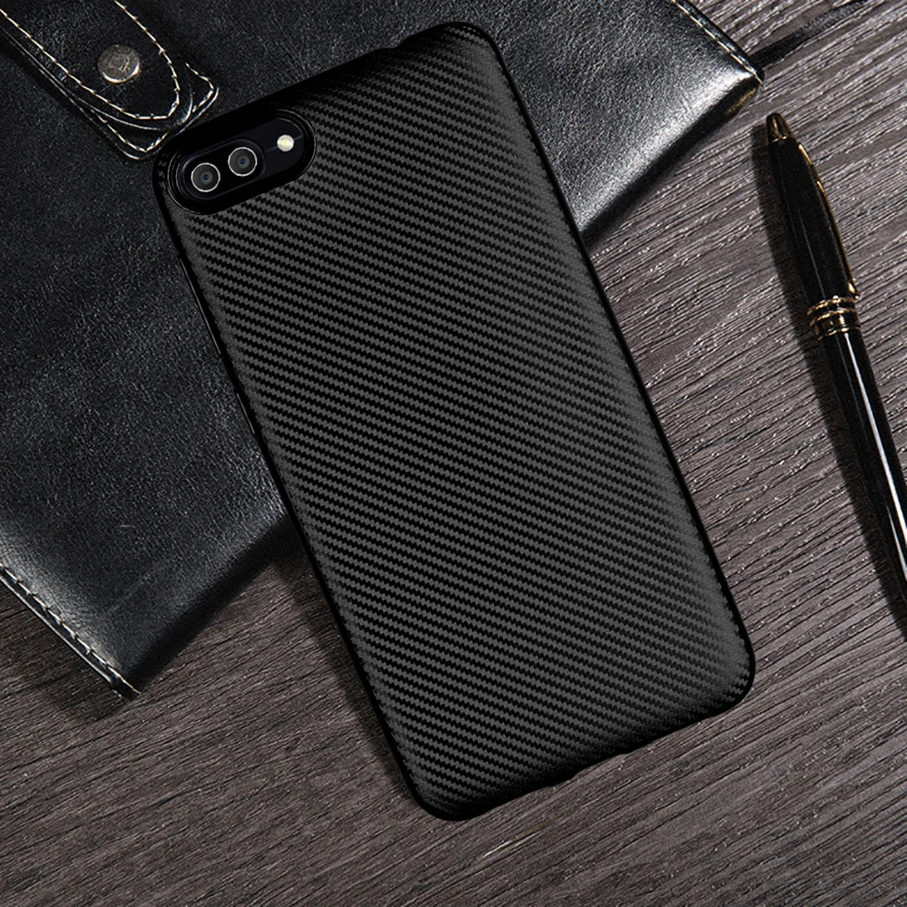 Чехол HATOLY для Asus Zenfone 4 Max ZC520KL ультратонкий мягкий чехол-накладка из углеродного