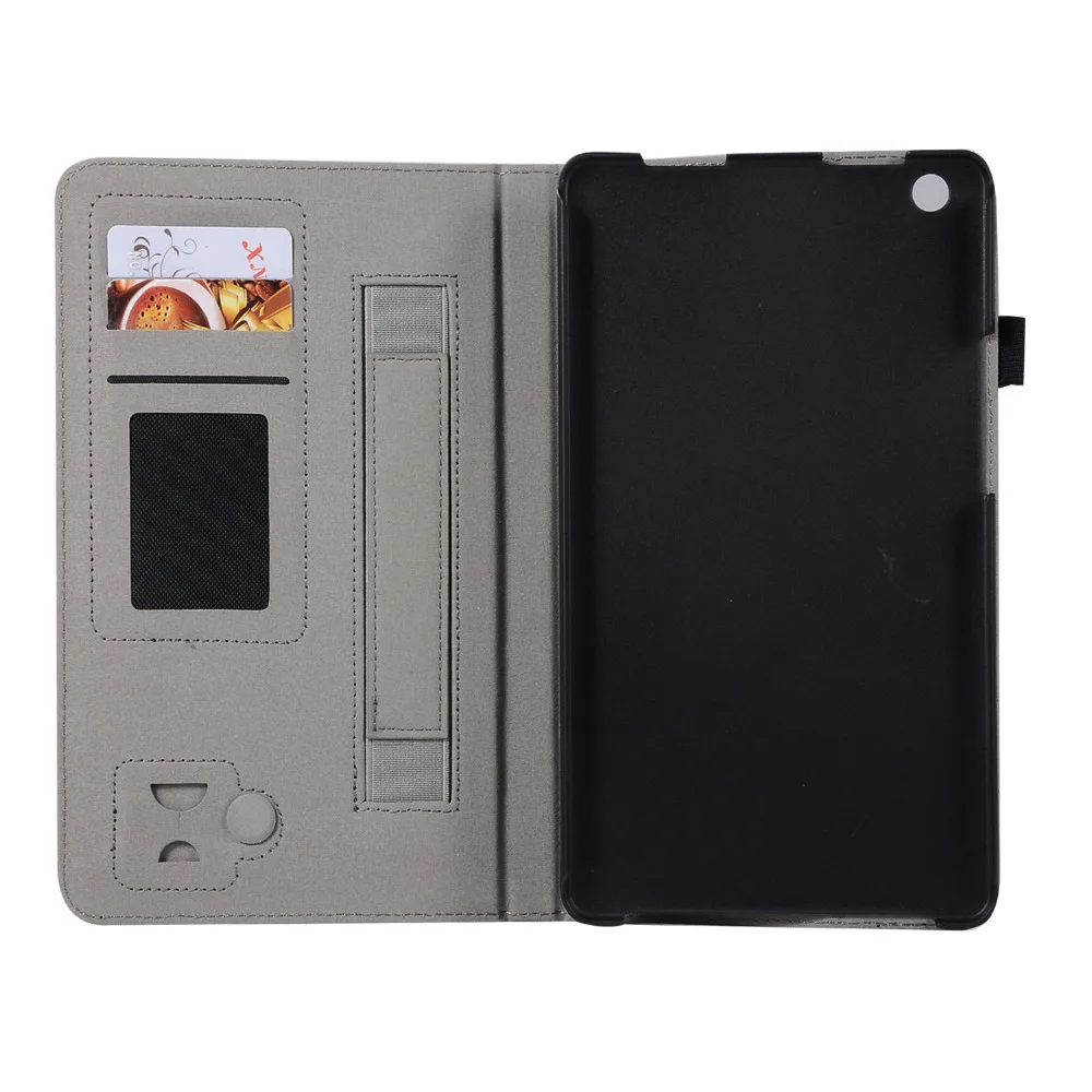 Высококачественный чехол-подставка из искусственной кожи с отделением для карт