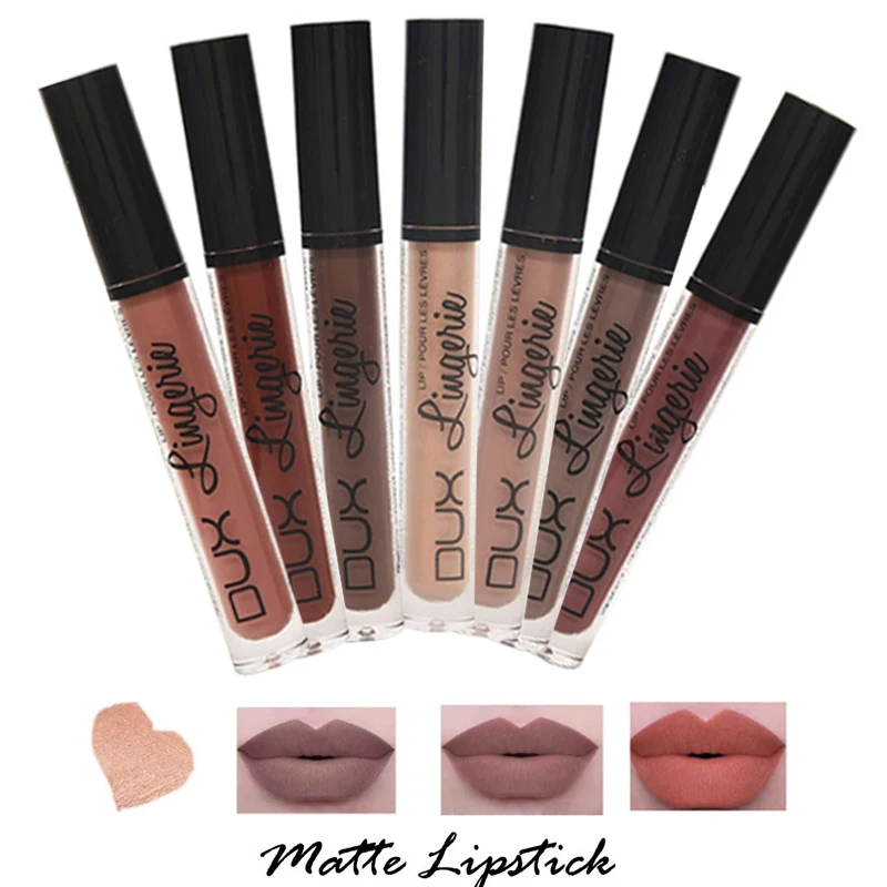 Матовый блеск для губ жидкая помада набор водонепроницаемый сексуальный