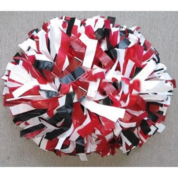 6 &quotпомпоны для болельщиц (10 шт./лот) три цвета pp чирлидинга спортивные помпоны